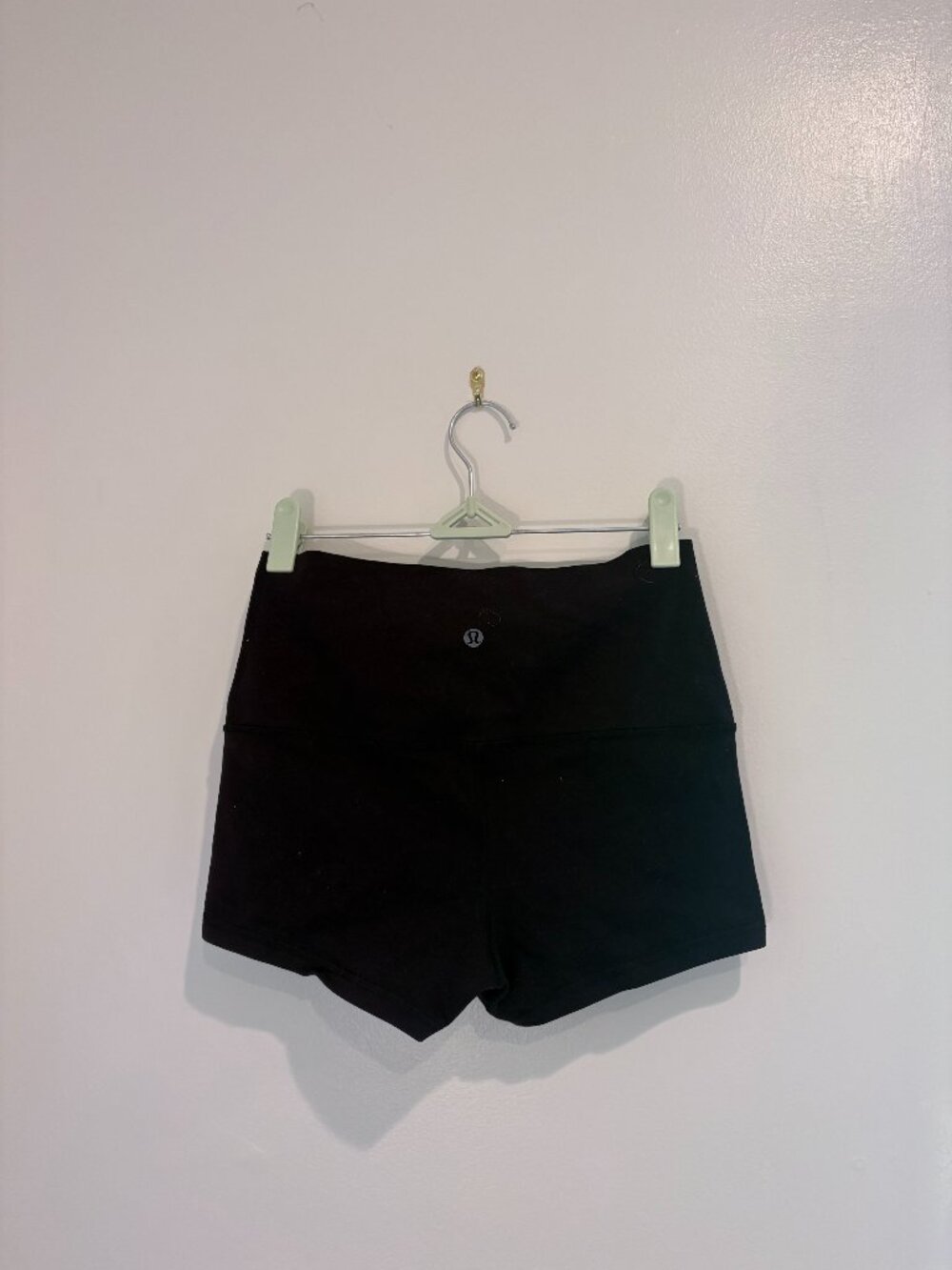 Lululemon Boogie Shorts Black High Rise Yoga Shorts Size 4